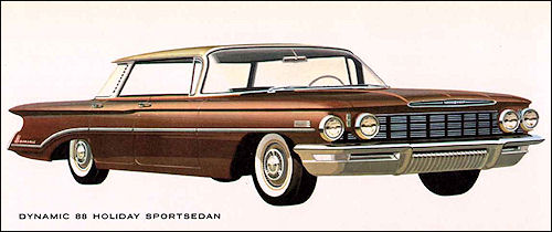 Super 88 98 Dynamic 1960 Oldsmobile Vintage Car Sales Brochure Catalog 